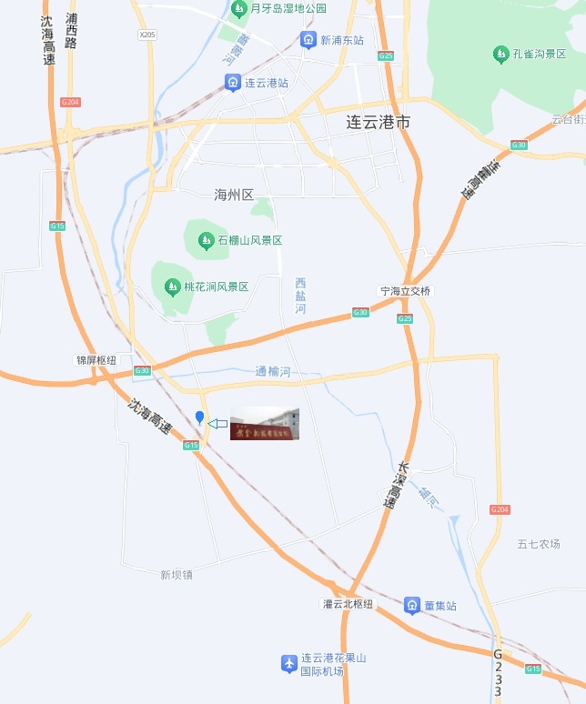 連云港景全機械有限公司地理位置